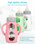 3 Pack 9OZ Silicone Sleeves for MAM Baby Bottles - Anti Breakage Baby Bottle Holder, Compatible with MAM Baby Bottle