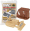 BMC Bulldozer Building Playset - Classic Army Corps of Engineers Plastic Army Men