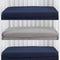 CaSaJa Microfiber 3 Pack Porta Mini Crib Sheets, Soft Breathable Playard Playpen Sheets Set, Navy Gray