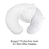 Boppy Original Nursing Pillow Liner, Bright White, Machine Washable and Wipeable, Extends Time Between Washes, Liner