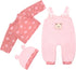 FADALEA 18-22 Inch Reborn Doll Clothes for Dolls, Doll Clothes and Accessories with Hat