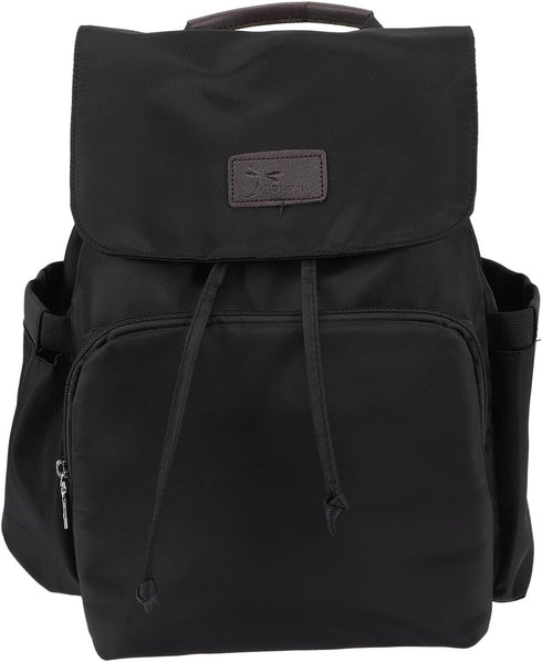 PERSELOSO Diaper Backpack Bag for Mom with Wet and Dry Separation, Drawstring Closure,
