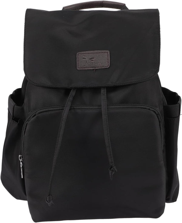 PERSELOSO Diaper Backpack Bag for Mom with Wet and Dry Separation, Drawstring Closure,