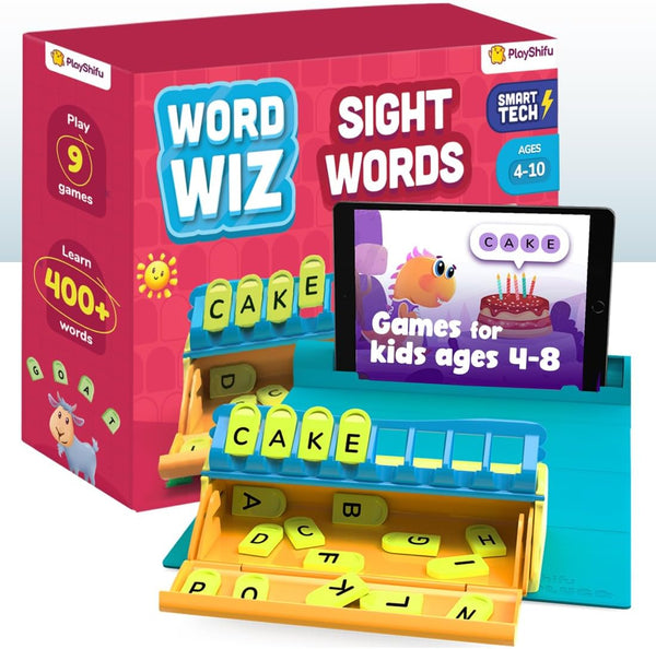 PlayShifu Word Wiz Plugo Letters Learning Kit | Build Reading, Spelling &