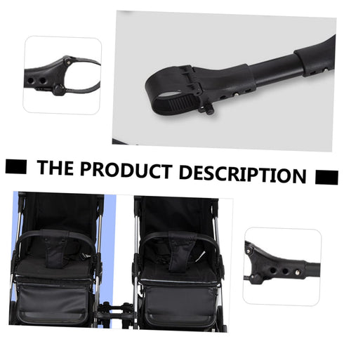 3pcs Stroller Cart Connector, Automotive Connectors for Twin Stroller Universal Adjustable Stroller Accessories