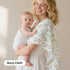 CoolaPeach Newborns,2 Pack 43X47 Inches Muslin Swaddle Blankets for Baby Boys Girls Receiving Blankets Large Muslin