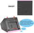 Novelty Coin Money Eating Musical Face Bank, Automatic Money Saving Piggy Bank for Kids (Pink Flat)