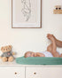 Blissful Diary Changing Pad Cover for Avocado Contoured Changing Pad, Ultra Soft for Baby Girls Boys - Sage Green