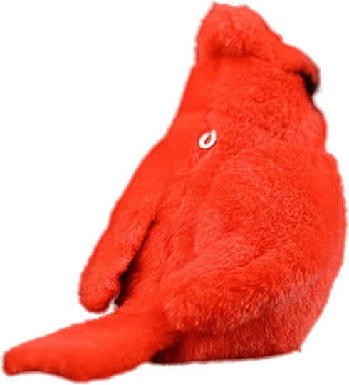 FRANKIEZHOU 5.9" Realistic Northern Cardinal Plush Toy - Bird Gift for Kids, Girls, Home Decor