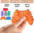 6Pcs Fidget Toys for Kids Adults, Textured Sensory Stones for Autism ADHD Kids CalmingSilicone Worry Stones