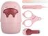 KOMBIUDA Nail Clipper and Scissors Set for Newborns Nail Care Kit Safe