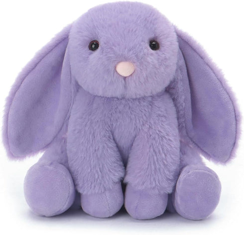 Apricot Lamb Toys Plush Purple Bunny Rabbit Stuffed Animal with Fluffy Soft