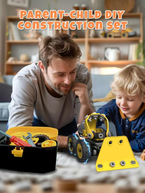 STEM Toys for 5-8 Year Old Boys, 10 in 1 Electric Building Toys, Educational Construction Science Kit