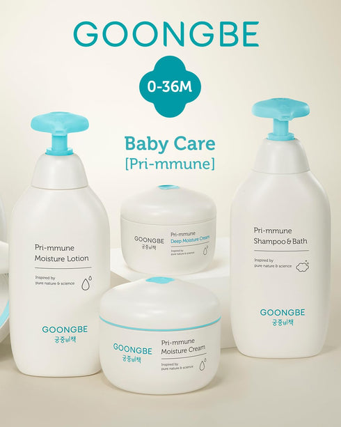 Pri-mmune Shampoo & Bath: Korean Baby Wash - Hypoallergenic Head to Toe Cleanser, Paraben-Free Formula, 11.8 fl.oz. 2