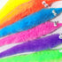 240 (12 SHENGSEN Pieces Fuzzy Worm Toys with Big and Small Sizes Mixed Fuzzy Worms on Strings Trick Toys Carnival Party