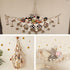 YJWZWE Hammock 47.2 Inch Stuffed Animals Toy Storage Wall Hanging Net Corner Hanging Organizer Bedroom Plush Toy Holder