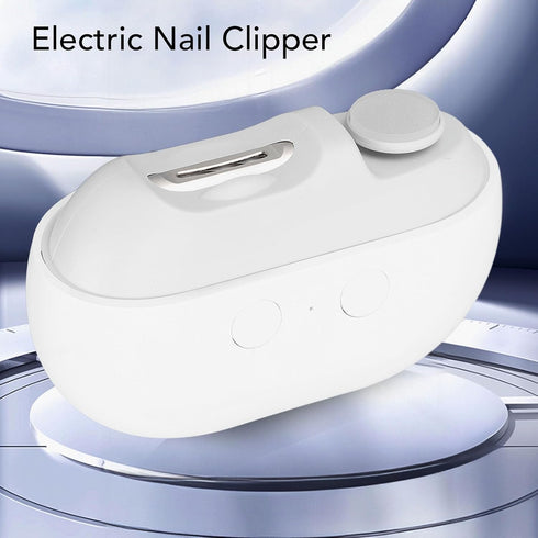Trimmer 2 TOPINCN Electric Baby Nail Clippers with Polishing ABS Plastic Electric Nail Speed Fingernail Cutter
