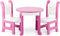 Emily Rose Wish Crown 18 Inch Doll Dining Set Wooden Table &