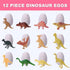 Dino Eggs Dig Kit, 12 Pack Dinosaur Excavation Science Experiments for Kids 4-12, Easter Basket / Stocking Stuffers