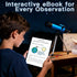Luzsco 50mm 100x 2 6-12, Telescope for Kids Magnification Beginner Telescopio with Tripod, Eyepieces & Finder Scope