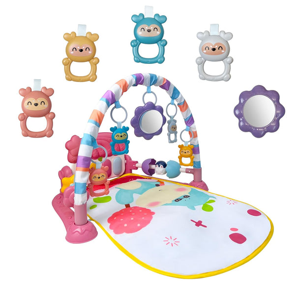 Cuterabit Baby Gym Play Mat, Musical Activity Center for Baby, Kick and