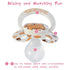 Cute Adult Sized Pacifier - Large Shield Butterfly Binky for Anxiety Relief with Puppy Print