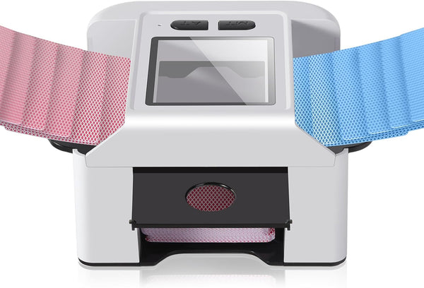 ONTILT M1 Automatic Card Shuffler with AUTO & Manual Mode, Low Noise, Rechargeable