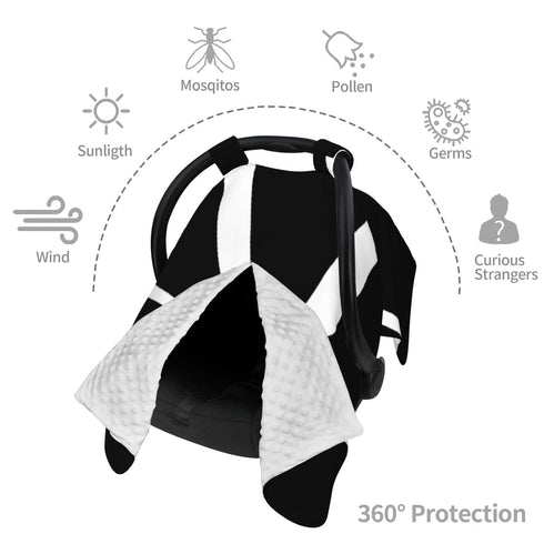 Zhbvncp Dental Hygienist Love Dentist Baby Car Seat Cover & Breastfeeding Nursing Cover - Breathable Stretch Fabric