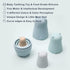 OESSUF Nesting Dolls, Russian Silicone Nesting Dolls for Toddlers, Matryoshka Doll Montessori Educational Toy for Kids