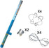 Fun Fly Stick Electric Static Wand Science Kit - Education Toys Magic Levitation Wand with 10 Flying Shapes