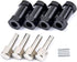 Readytosky 12mm Wheel Hub Hex Spacer, 25mm Offset Extension Drive Adapter for 1/10 Traxxas Rustler