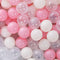PlayMaty Colorful Pit Balls, 2.1-inch Plastic Ocean Balls, Crush Proof Stress Balls for Kids Playhouse