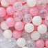 PlayMaty Colorful Pit Balls, 2.1-inch Plastic Ocean Balls, Crush Proof Stress Balls for Kids Playhouse