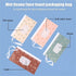 linenb 5pcs Strollers(Color7) Travel Wipes Case Portable EVA Tissue Box - Snap-Strap Wet Wipes Pouch