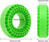 INJORA Silicone Rubber Insert Foam for 1.9" Wheel Tires, 118-122mm 4.75" OD, Large Green