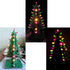 3D Xmas Tree Soldering Project Electronic DIY Kit, Upgraded 7 Color Flashing LED PCB Kit
