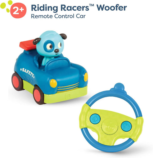 2 2+ B. toys Remote Control Car for Toddlers, Kids Remote with Big Buttons Fast RC Vehicle with Fun Sounds Years Riding