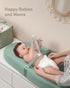 3216, Contoured Changing Pad with Soft & Washable Cover, Waterproof Lining Foam Baby Changing Table Pads for Dresser