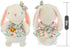 Soft and Cute Plush Rabbit, Small Flower Skirt Wearing Bow Rabbit Toys, Washable Stuffed Animal Rabbit for Children's