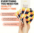150 TALES Family Edition Conversation Cards for Family Game Night, Adults, Teens, and Kids, Family Dinners