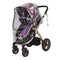 Waterproof Stroller Rain Cover, Transparent Pram Rain Cover, Foldable for Baby Stroller