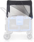 W2 WONDERFOLD Mosquito Net for Stroller Wagon Featuring Easy Access Zippered Entrance with Quick and Easy Install
