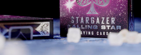 Bicycle Stargazer Falling Star Galaxy Design - Playing Cards