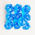 Yiotfandoll 10 Set D20 20mm 20 Pieces Polyhedral Dice Dice Acrylic Sided Game Dice for Dungeons and Dragons RPG MTG DND