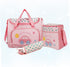 Set Mummy Large Capacity Diaper Bag with Changing Pad Shoulder Strap and Stylish Design for Moms The Car Pattern Bag