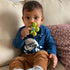 HABA Silicone Teethers for Babies 6-18 Months, Star Design Teether Ring for Safe Sensory Development