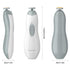 Trimmer 10 Baby Nail Electric Baby Nail File with LED Light Grinding Heads Baby Nail Clippers Safe Quiet Nail Care Kit