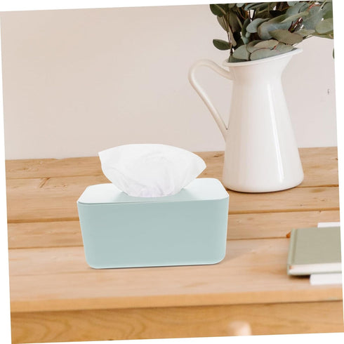 Luxshiny Wipes Dispenser with Sealing Lid Capacity Wipe Holder for Home Car Keeps Wipes Fresh Moist Easy Extraction