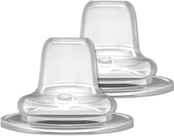Avima Baby Silicone Sippy Cup Nipple Spouts (Set of 2)