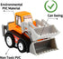 Yeonha Toys Pull Back Vehicles, 12 Pack Mini Assorted Construction Vehicles and Race Cars